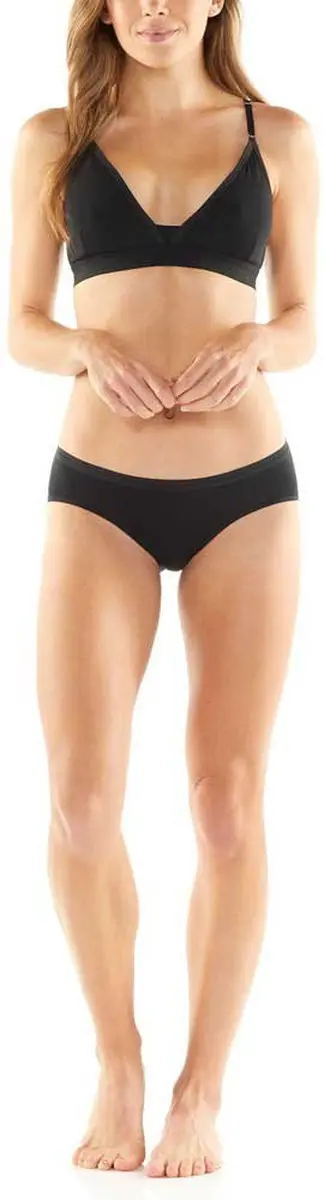 Icebreaker Siren Hipkini Dames - Zwart XL