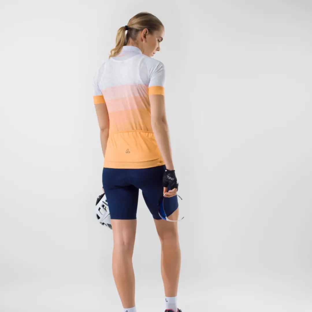 Maillot ciclismo mujer m/c HZ Lively Vent Papaya