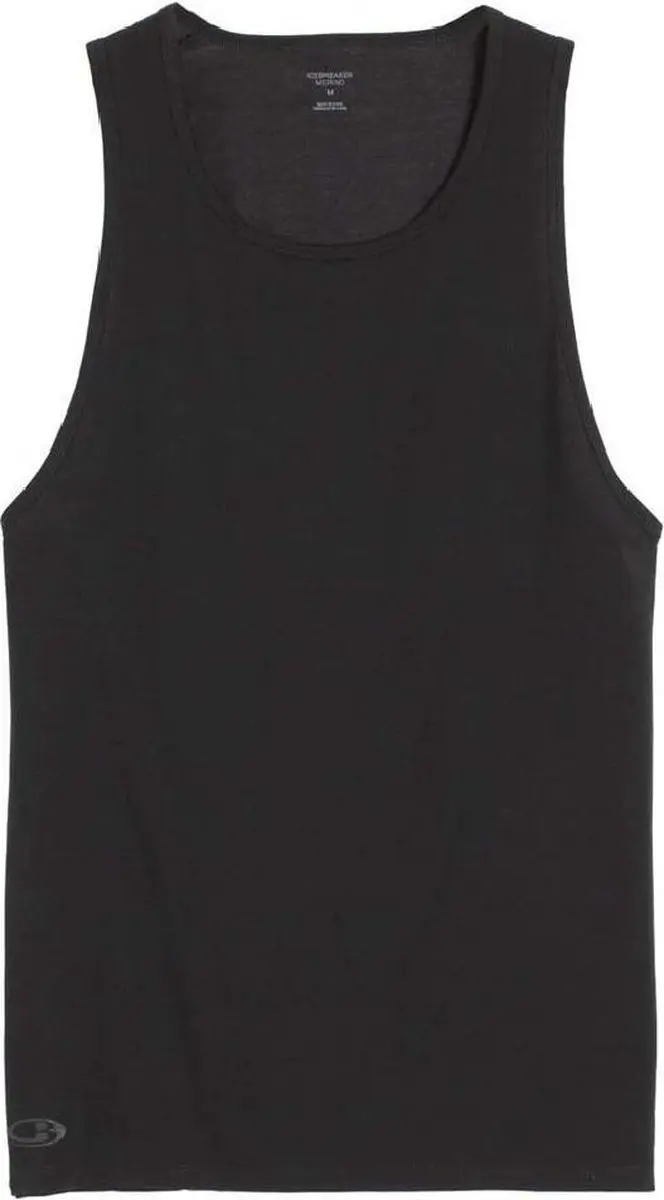 Icebreaker Anatomica Tanktop Heren, zwart Maat M