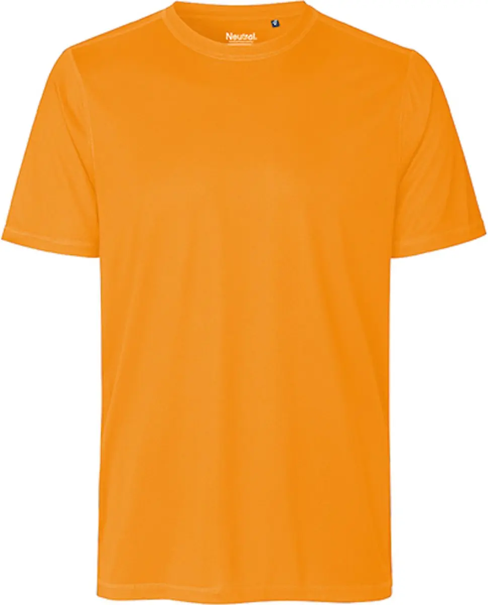Herensportshirt 'Performance' met korte mouwen Okay Orange