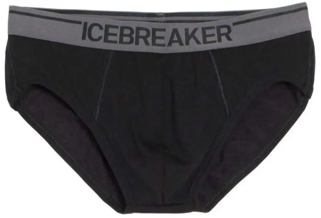 Icebreaker Anatomica Heren Onderbroek - Maat M - Zwart