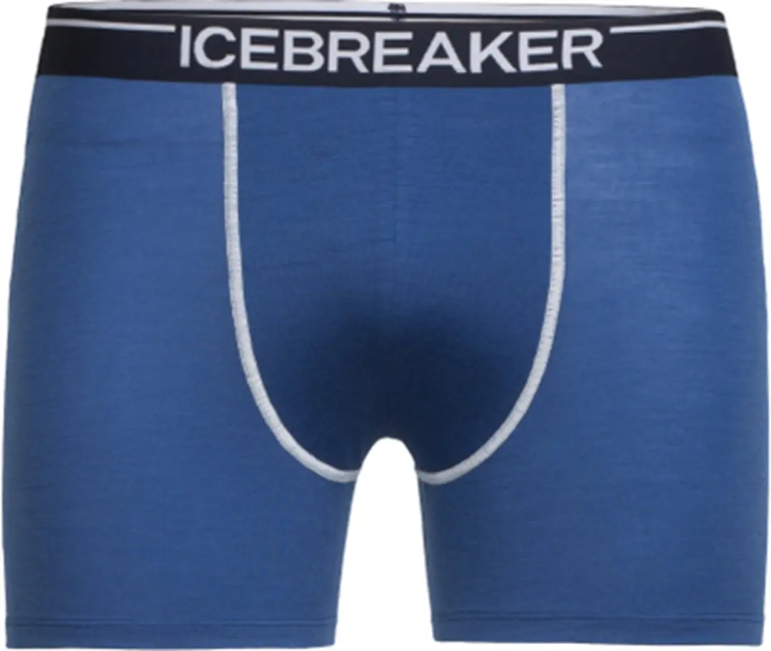 Icebreaker Anatomica Zwemboxers Heren - S - Grijs