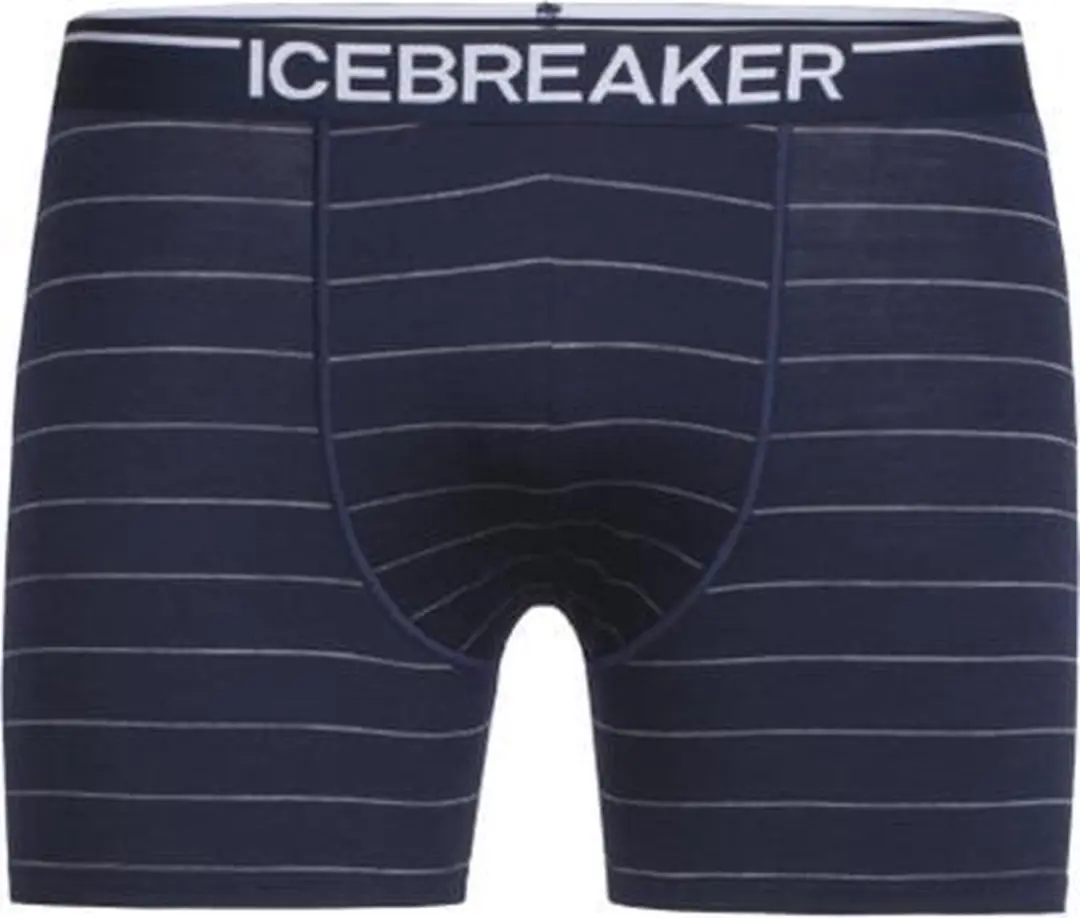Icebreaker Anatomica Zwemboxers Heren - S - Grijs