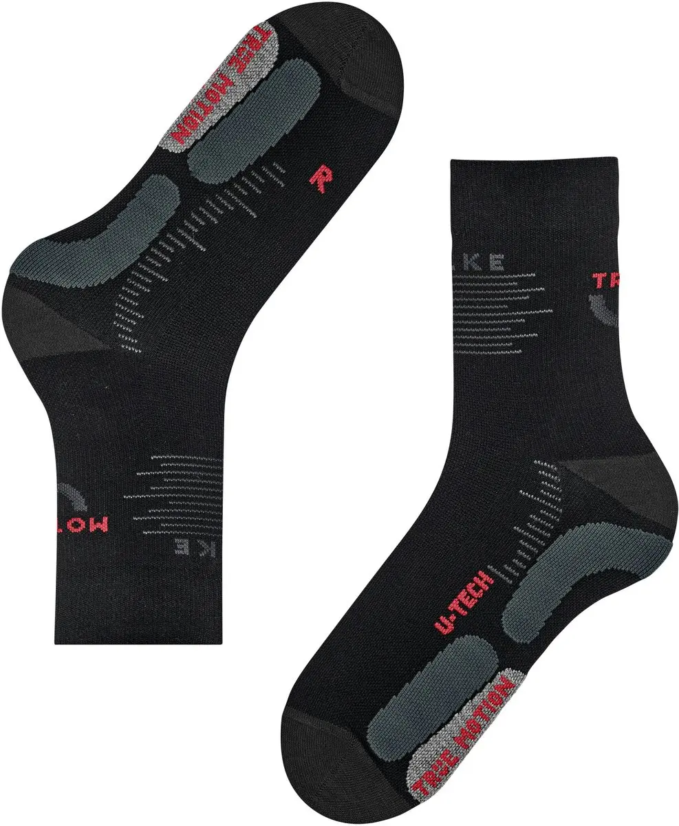 Falke RU True Motion Hardloopsokken Heren - Maat 43/44 - Zwart - afbeelding 3 van 6