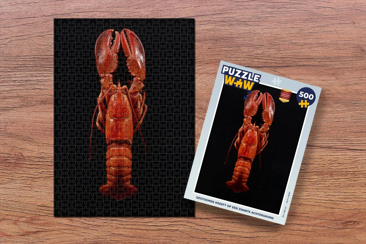 PuzzleWow Kreeft Legpuzzel 500 Stuks - Multicolor