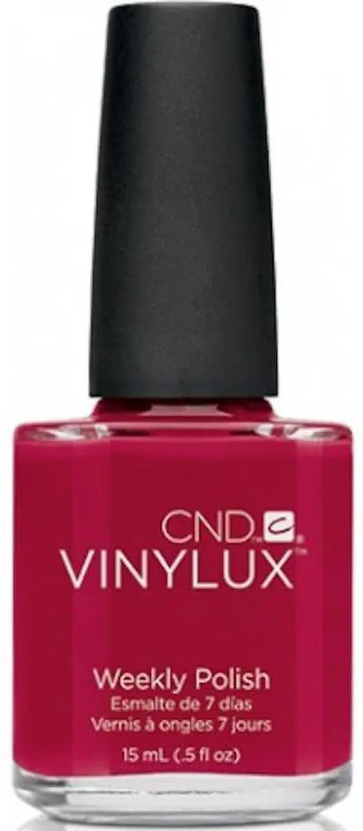 CND VINYLUX Wildfire Nagellak 15ml - #158 Rood - afbeelding 2 van 2