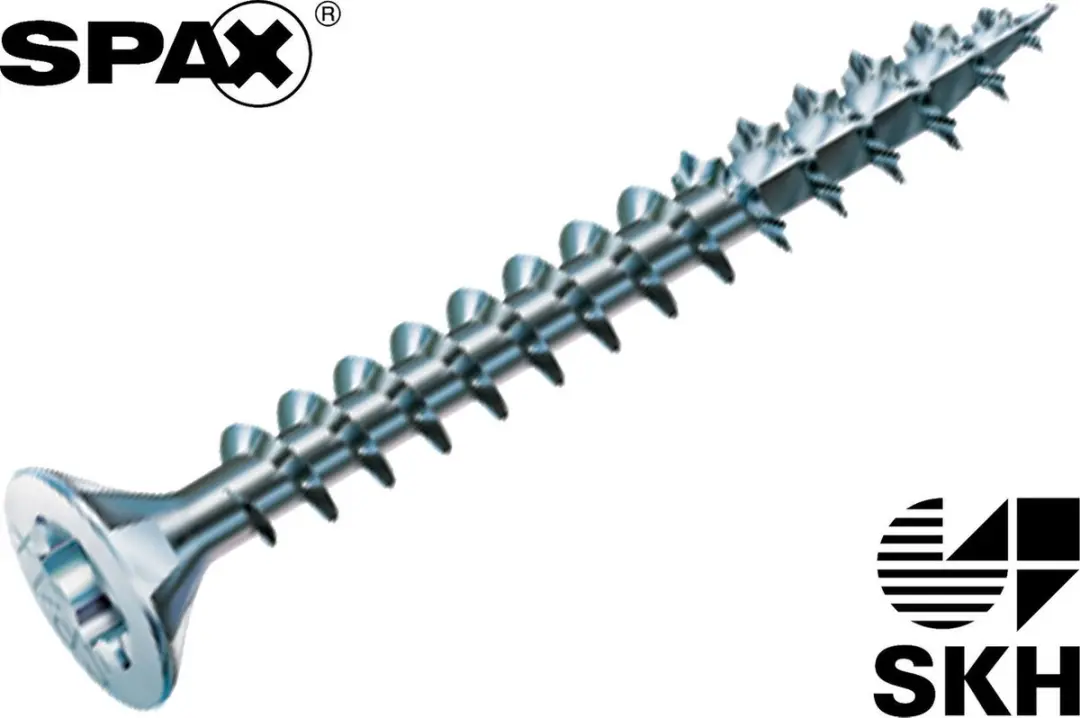 Spax Torx 5.0x80mm Spaanplaatschroef Verzinkt