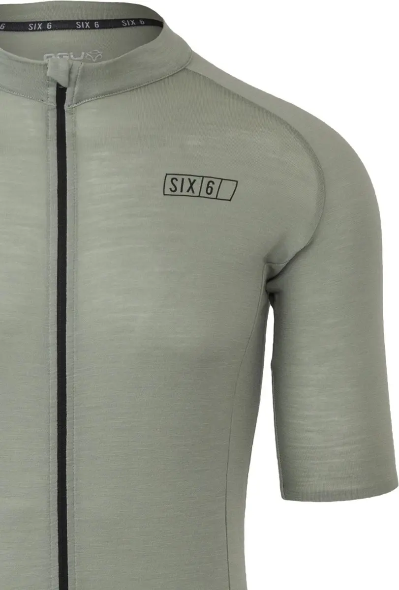 AGU Merino Fietsshirt SIX6 Heren - Highland Green XXL - afbeelding 6 van 6