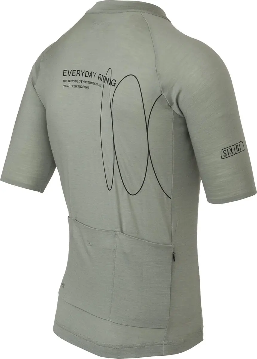 AGU Merino Fietsshirt SIX6 Heren - Highland Green XXL - afbeelding 4 van 6