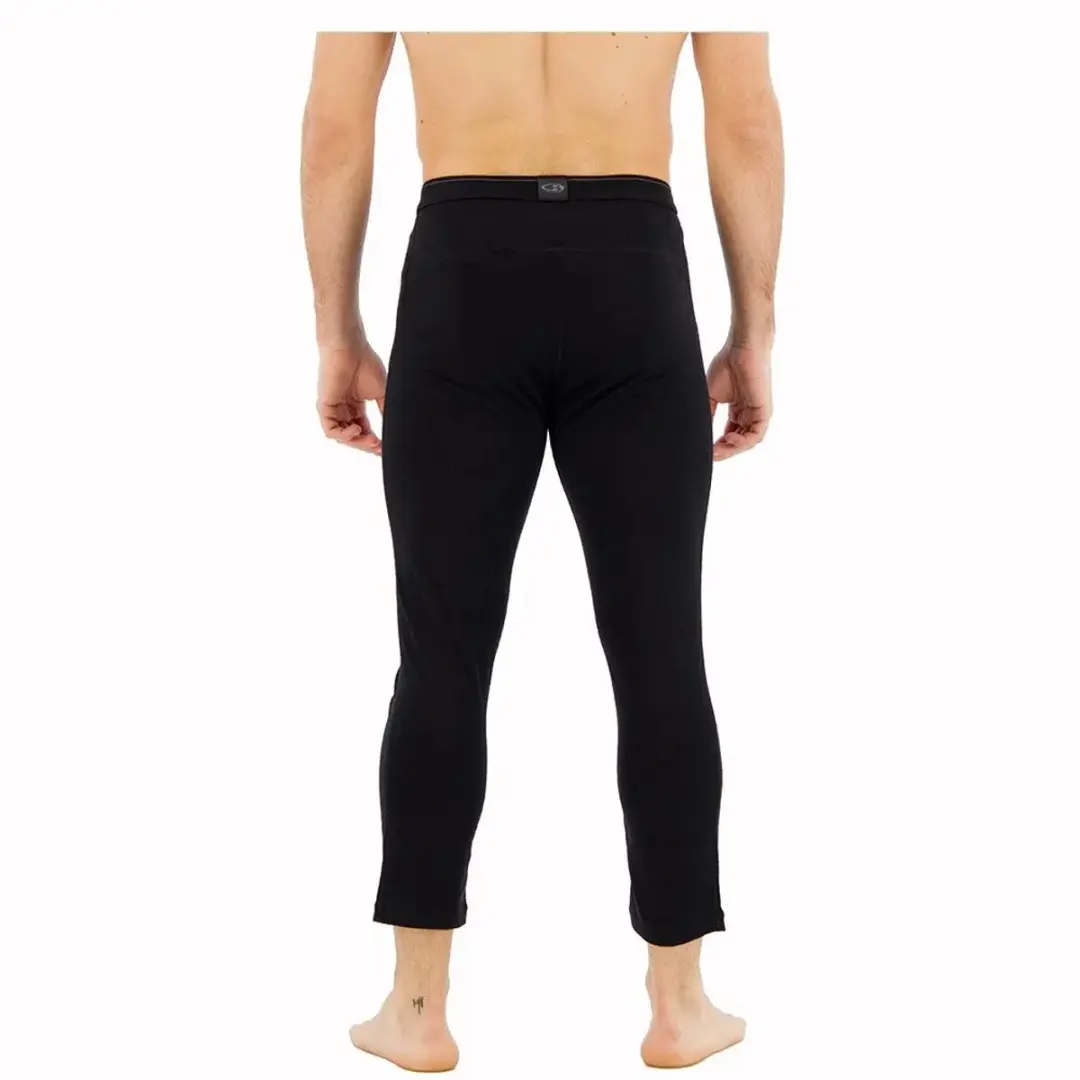 Icebreaker Oasis 200 3/4 Leggings - L - Zwart