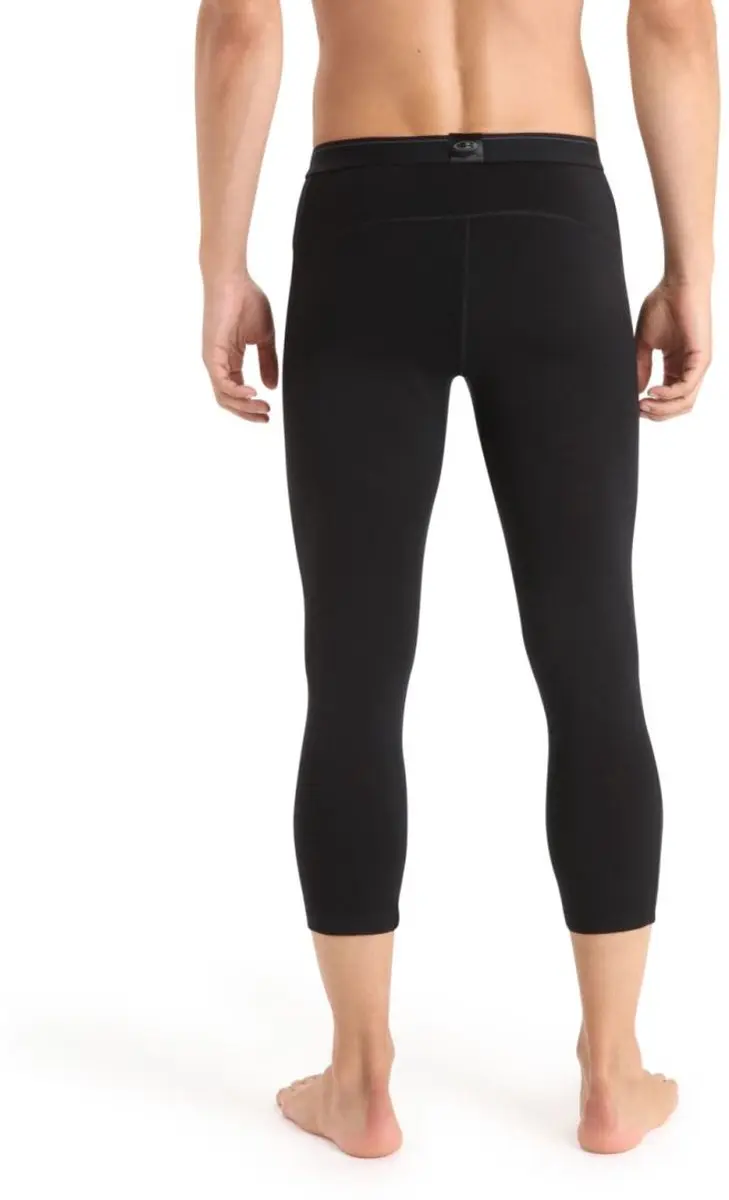 Icebreaker Oasis 200 3/4 Leggings - L - Zwart