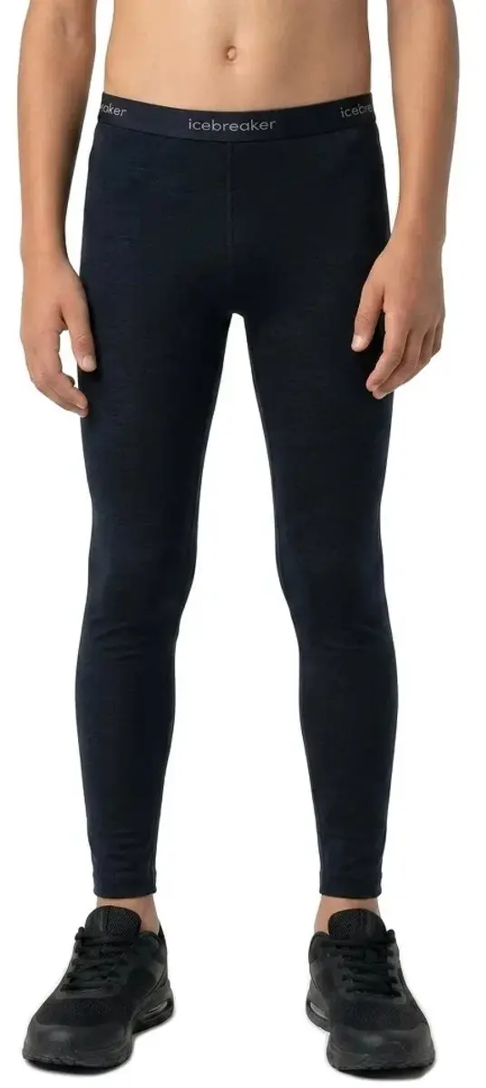 Icebreaker 260 Tech Merino Leggings - 10 Jaar - Blauw