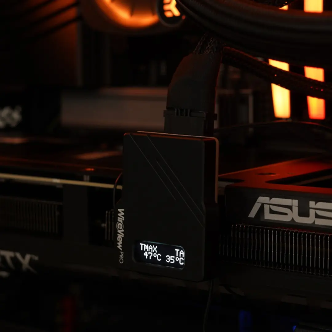 Thermal Grizzly WireView GPU Pro TG-WV-90-P-H1R Adapter 12VHPWR 90°