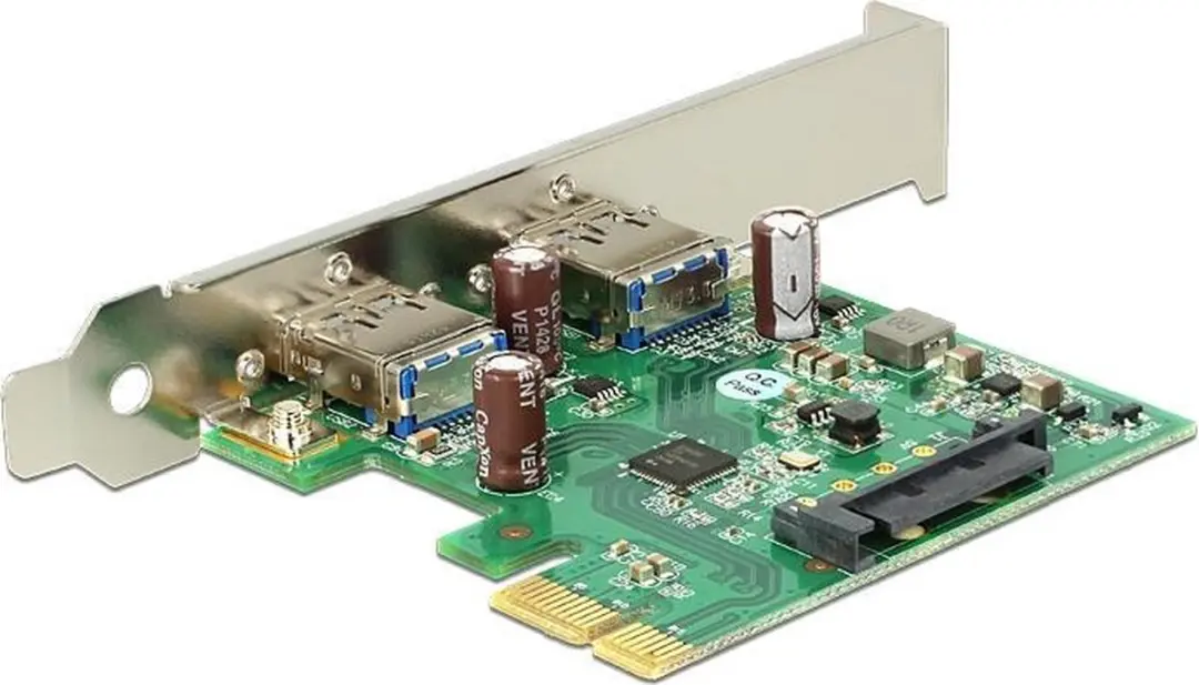 Delock 89391 PCIe Kaart - 2x USB 3.0 - afbeelding 2 van 3