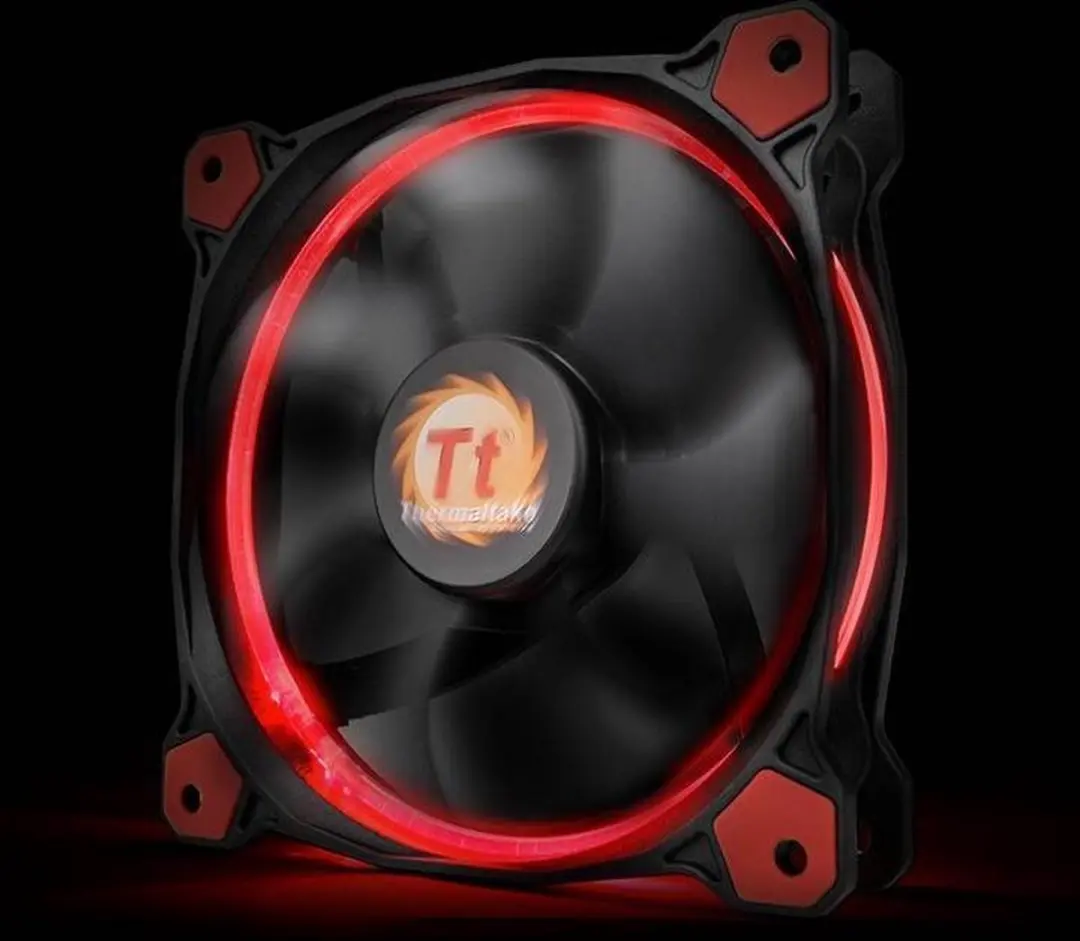Thermaltake Riing 14 LED Ventilator - Rood CL-F039-PL14RE-A - afbeelding 2 van 6