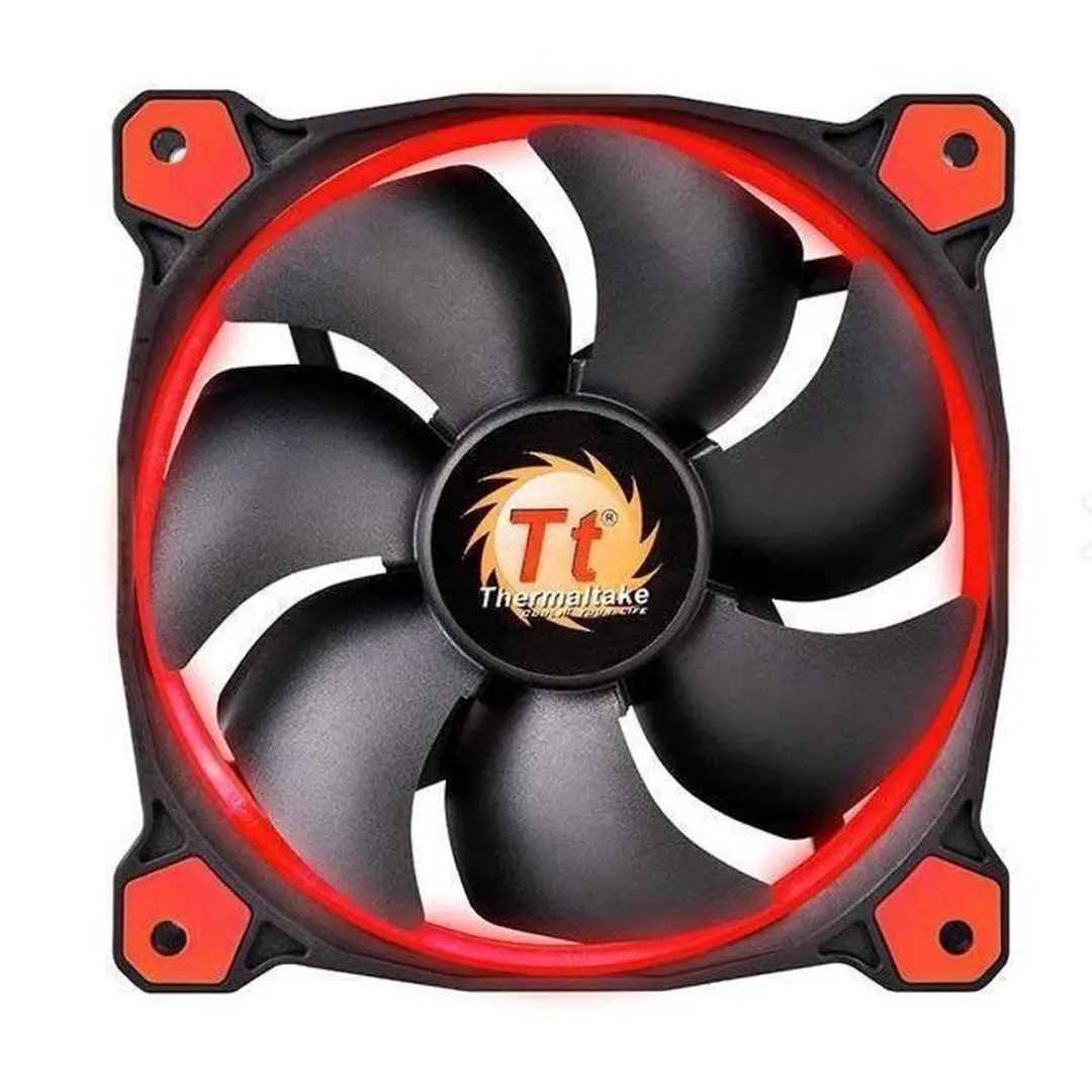 Thermaltake Riing 14 LED Ventilator - Rood CL-F039-PL14RE-A - afbeelding 6 van 6