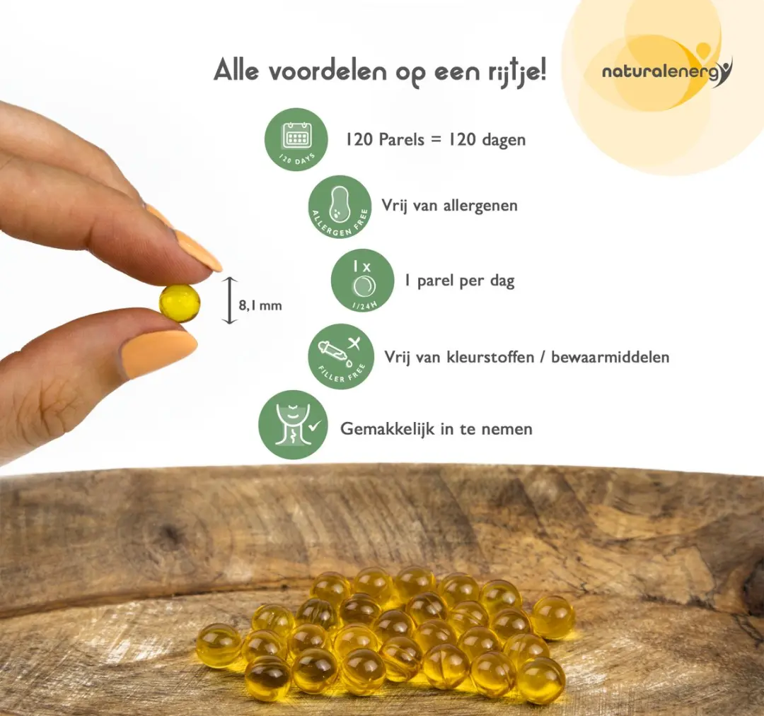 Natural Energy Vitamine D Complex Ultra 120 Parels