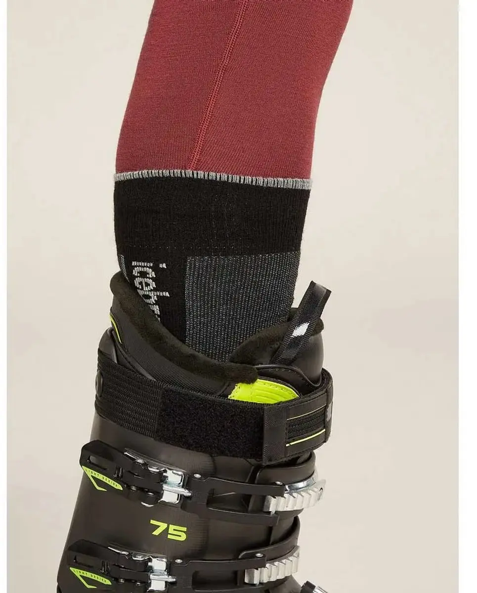Icebreaker Merino Ski+ Light Sokken - Zwart - EU 42-44