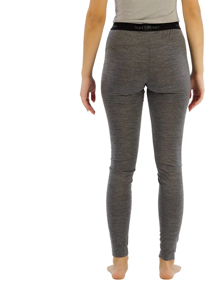 Icebreaker 200 Oasis Leggings Dames - Maat L - Grijs