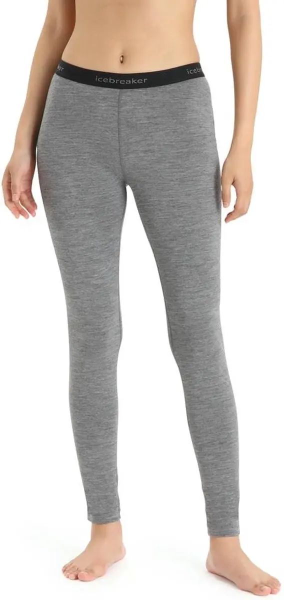 Icebreaker 200 Oasis Leggings Dames - Maat L - Grijs