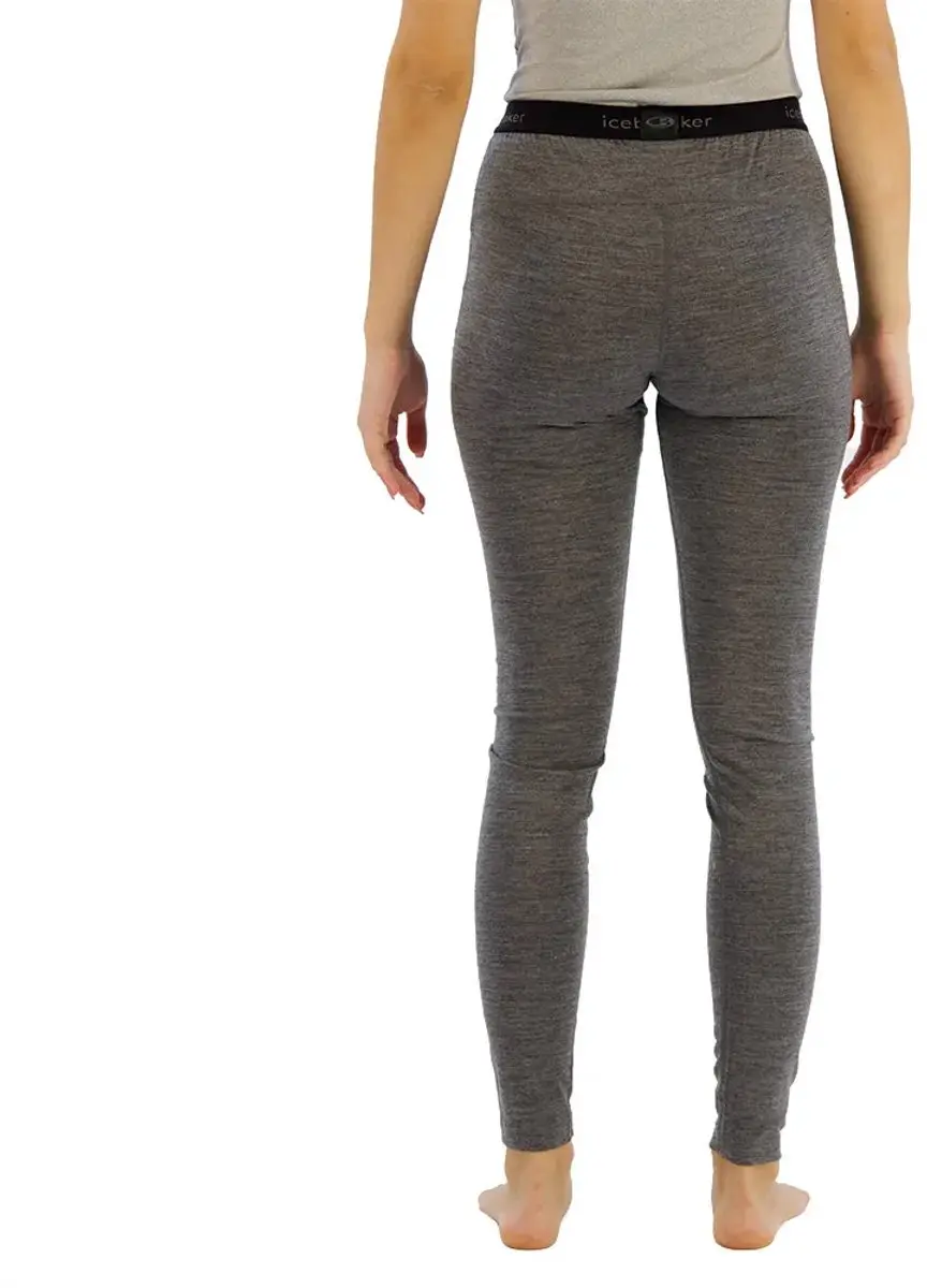 Icebreaker 200 Oasis Leggings Dames - Maat L - Grijs