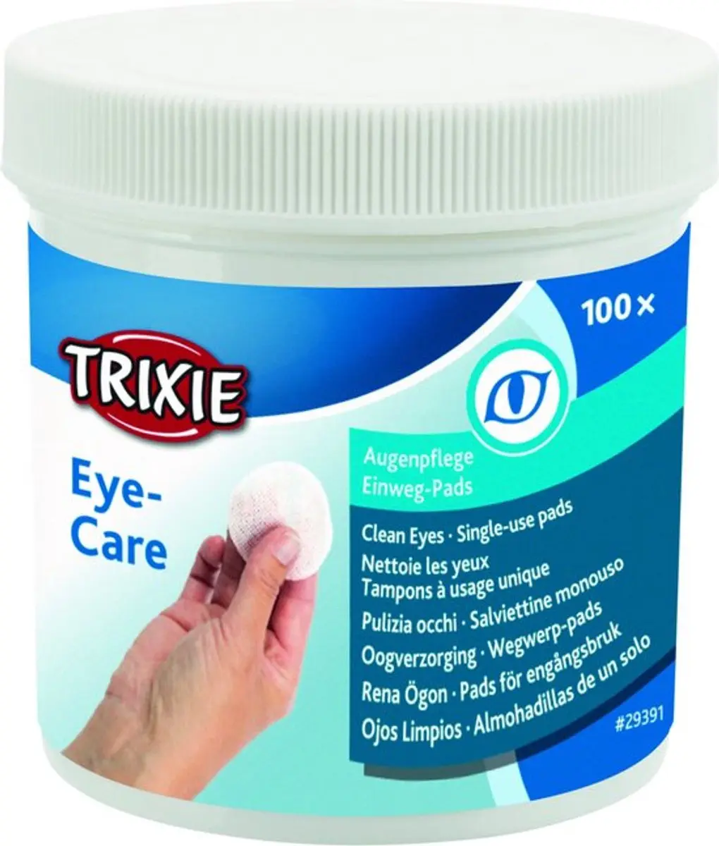 Trixie Eye Care Reinigingspads 100 Stuks