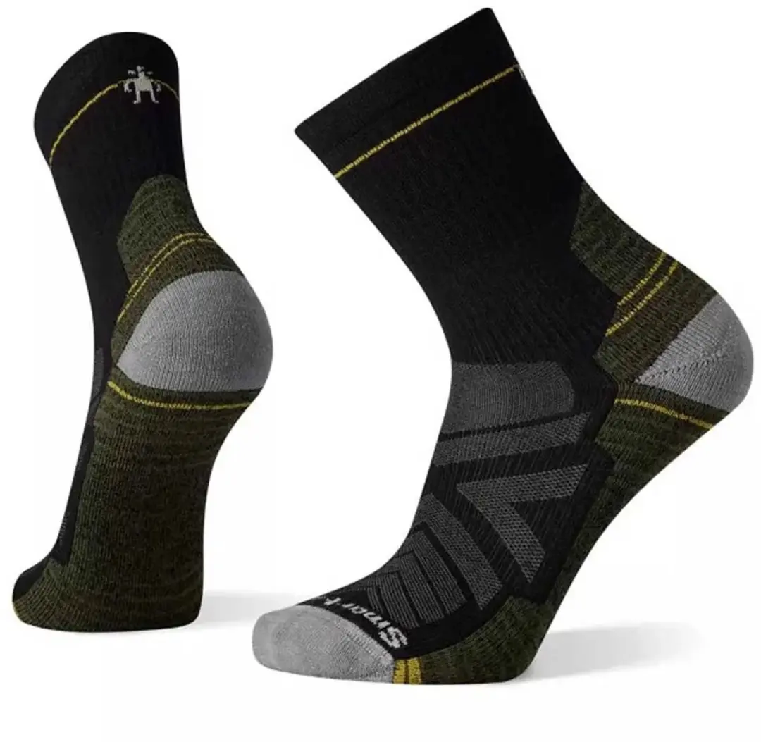 Smartwool Hike Mid Crew - Licht Cushion - Zwart