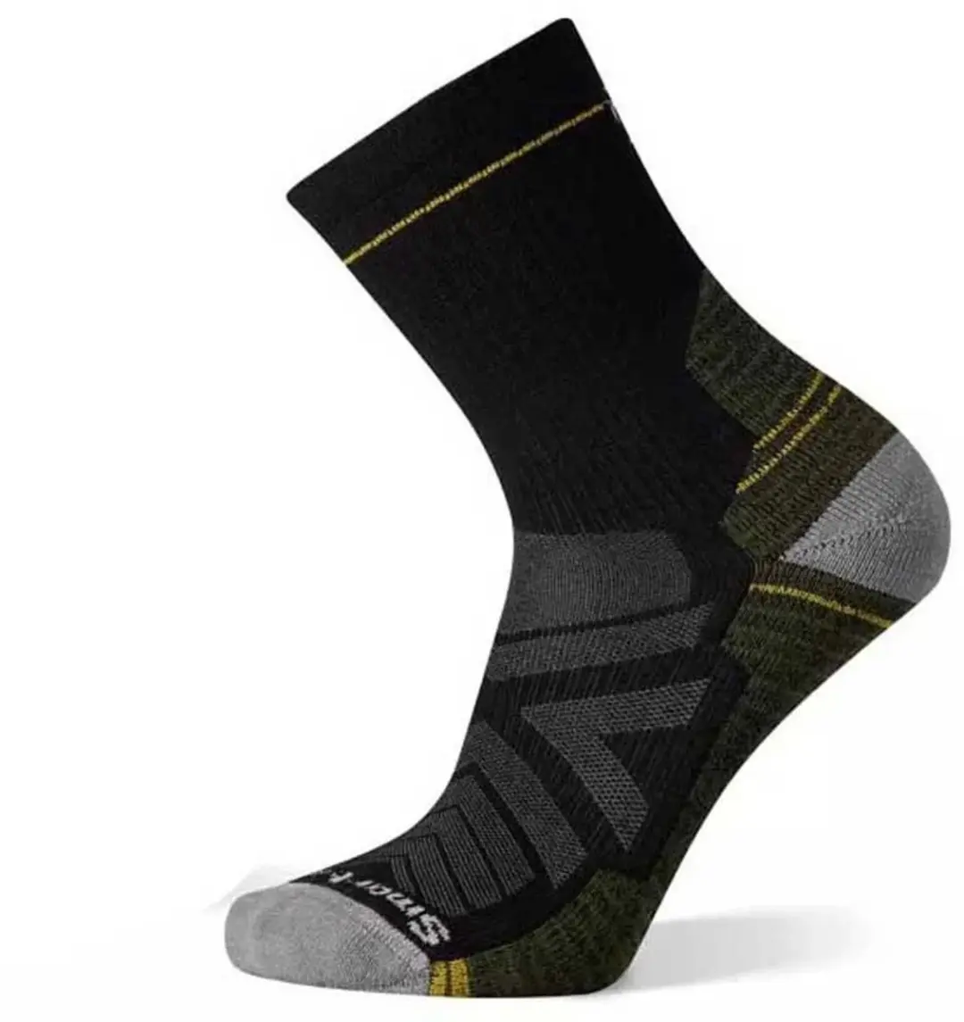 Smartwool Hike Mid Crew - Licht Cushion - Zwart