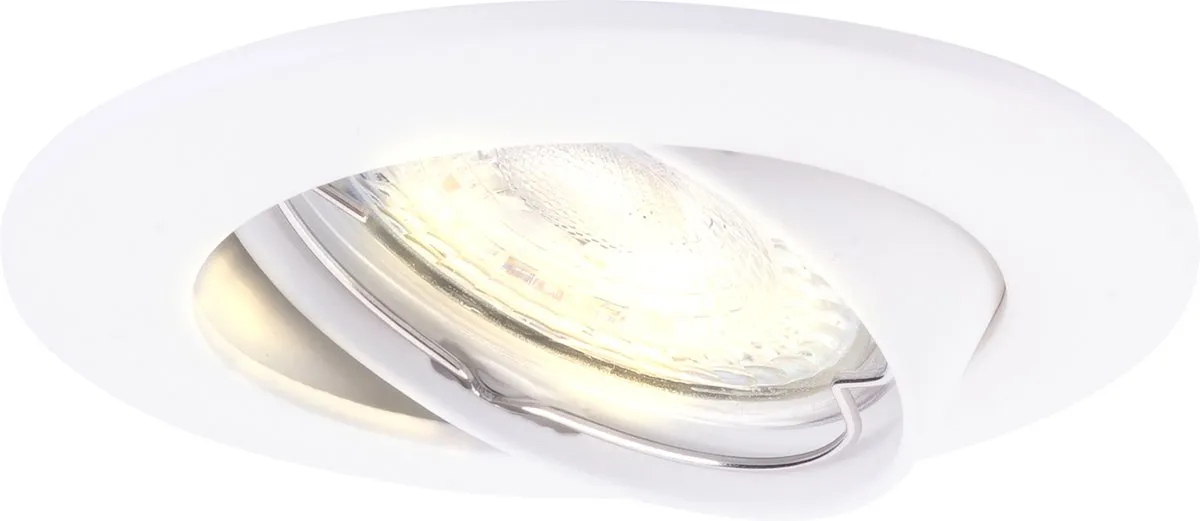 LEDVION Amsterdam LED Inbouwspot 3W - 4000K - Ø82mm - Wit