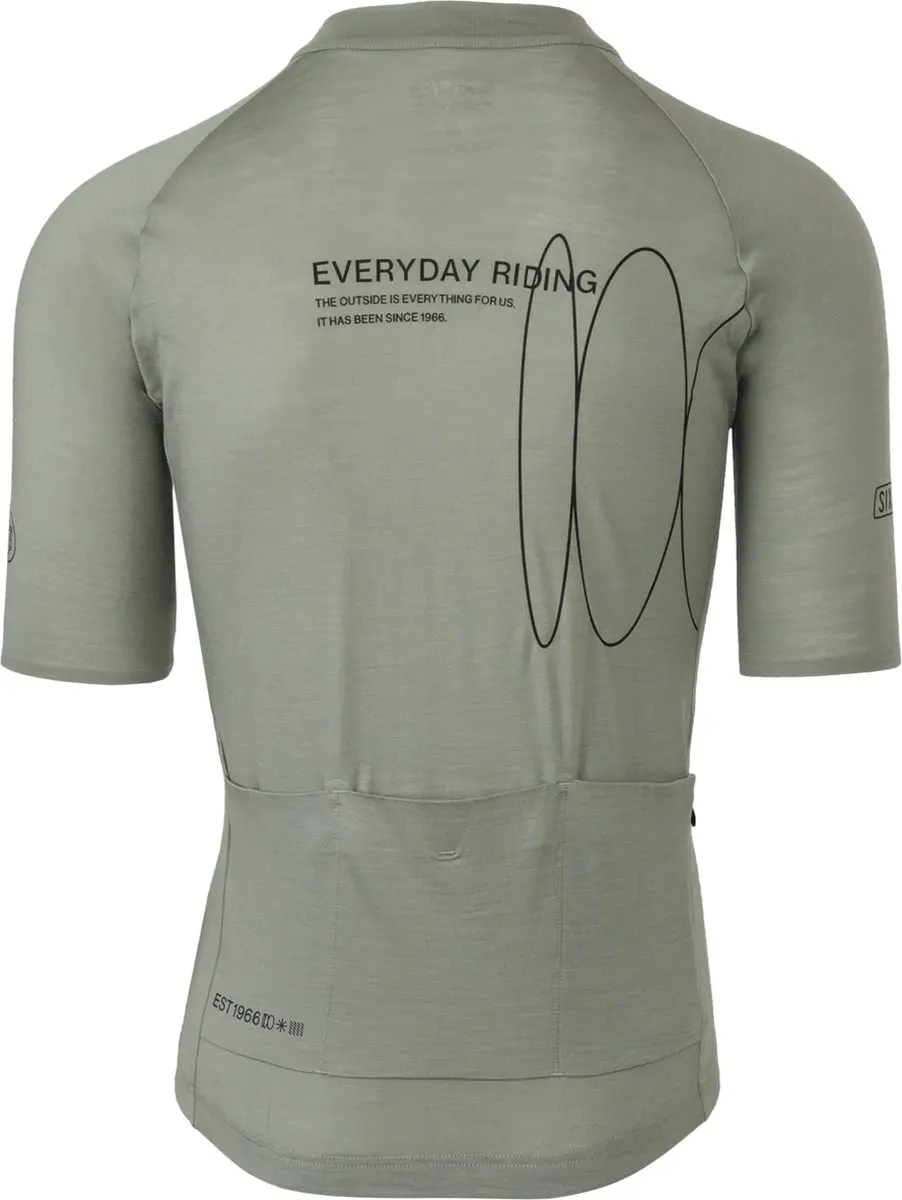 AGU Merino Fietsshirt SIX6 Heren - XL - Highland Green - afbeelding 6 van 6