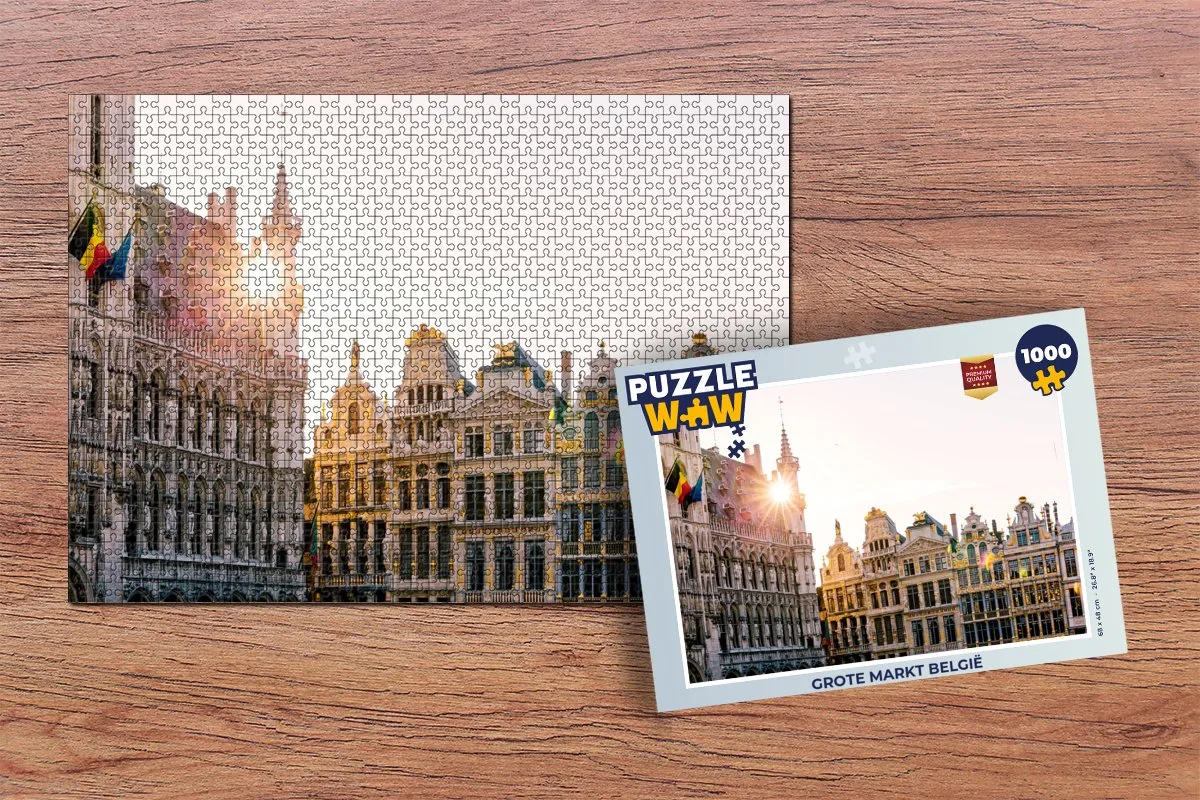 PuzzleWow Legpuzzel 1000 Stuks - Multicolor