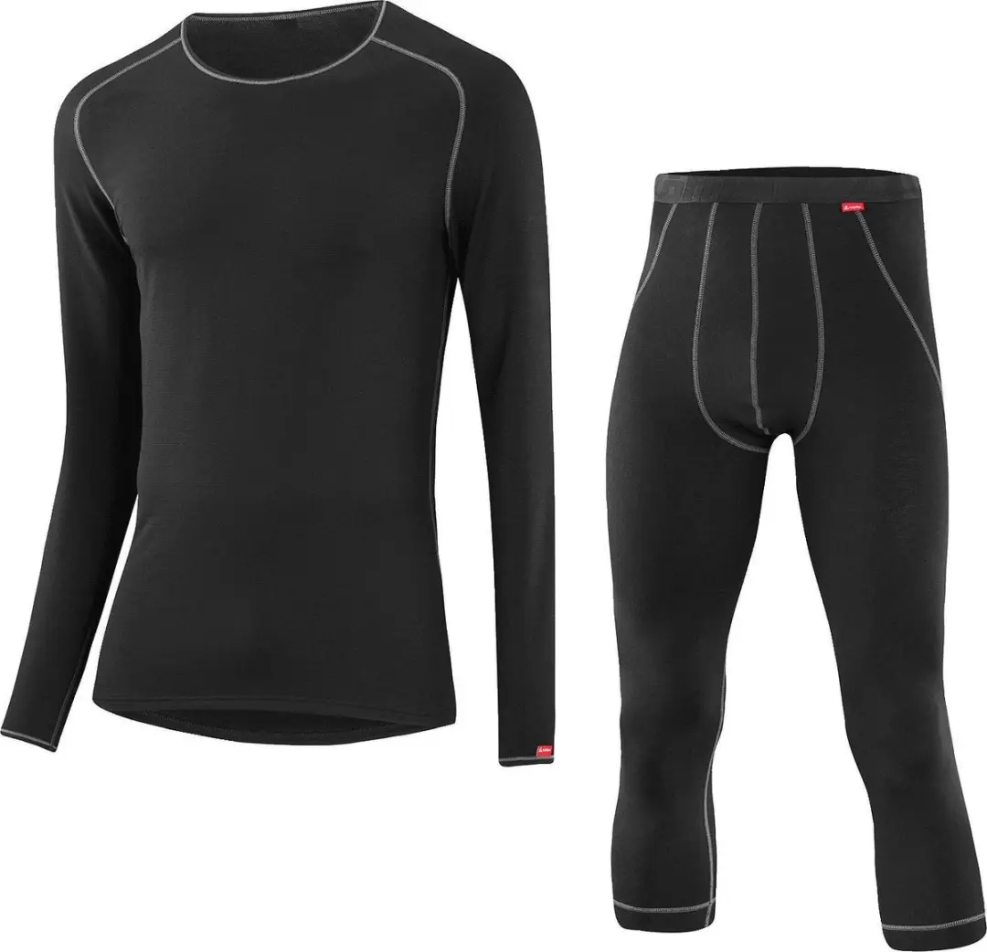 Löffler Thermoset Transtex 3/4 Heren Polypropyleen Zwart Maat