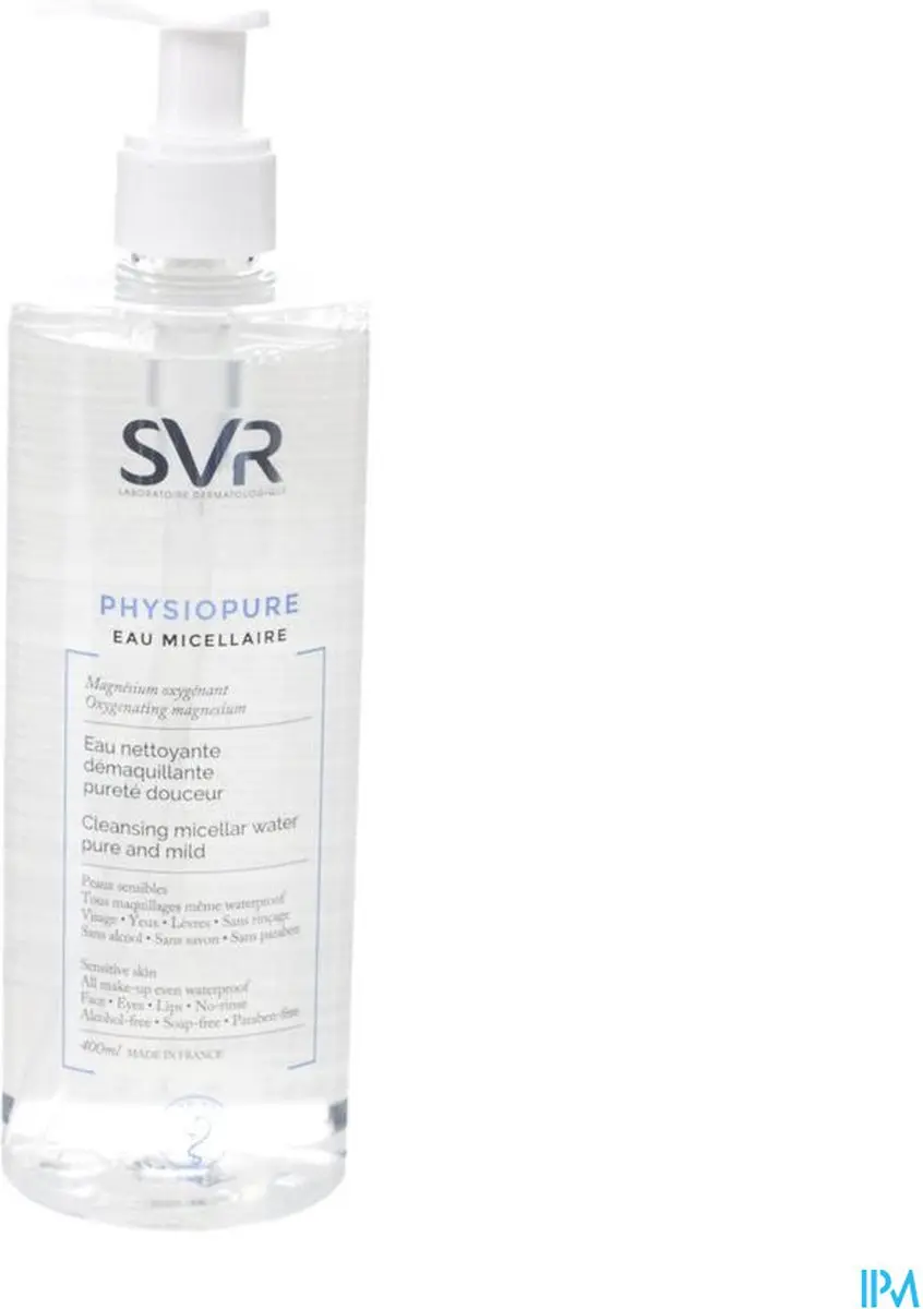 SVR Physiopure Micellair Water 400ml - 400 Stuks