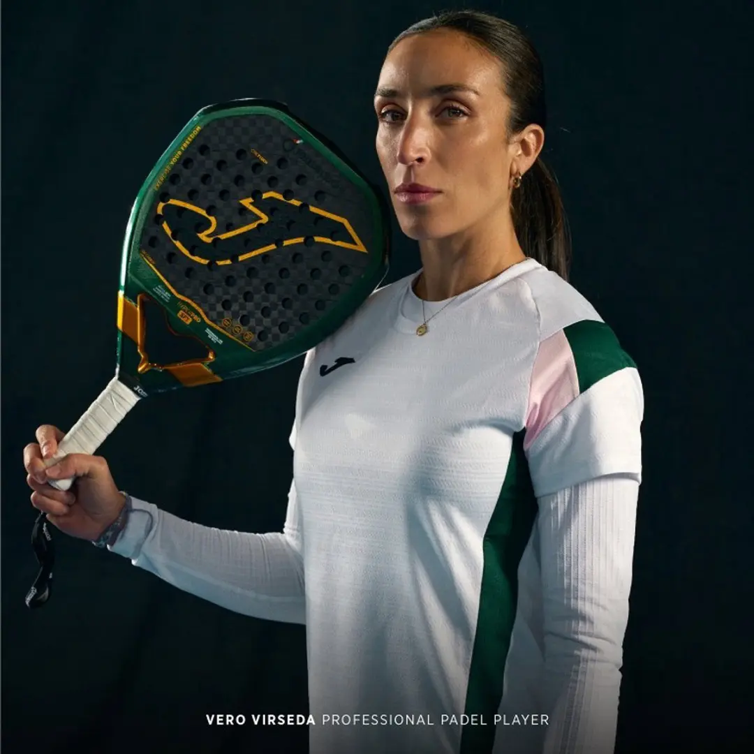Joma Hyper Pro Soft Padelracket L2 - Zwart/Groen - afbeelding 6 van 6