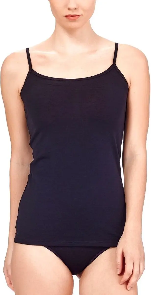Icebreaker Siren Cami Top - Zwart - Maat XL