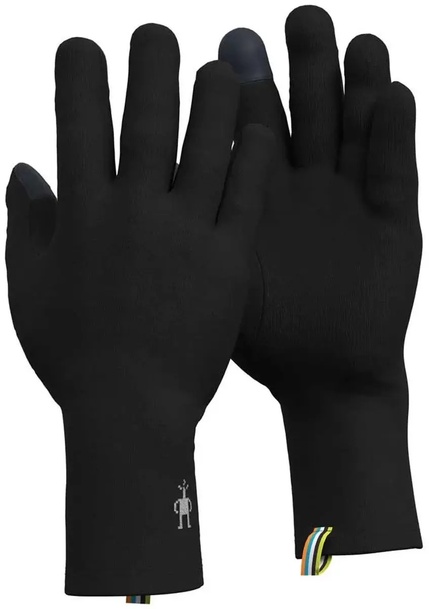Smartwool Thermal Merino Handschoenen L - Zwart