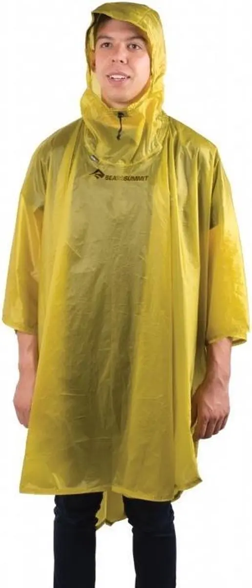 Sea To Summit Poncho 15d One Size Nylon Geel