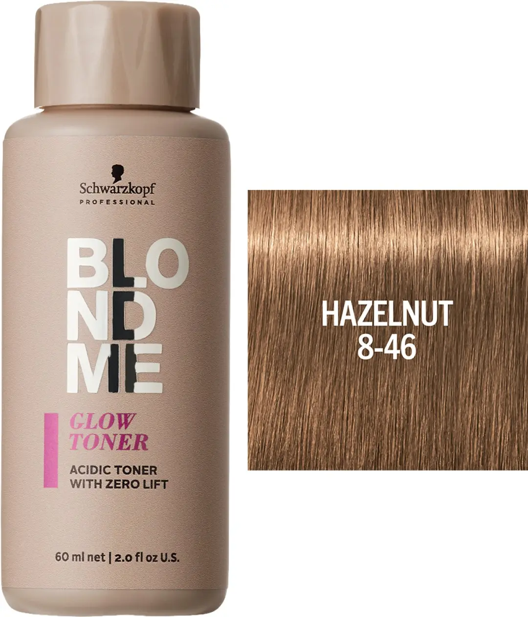 Schwarzkopf Blond Me Glow Toner 8-46 Hazelnut 60ml