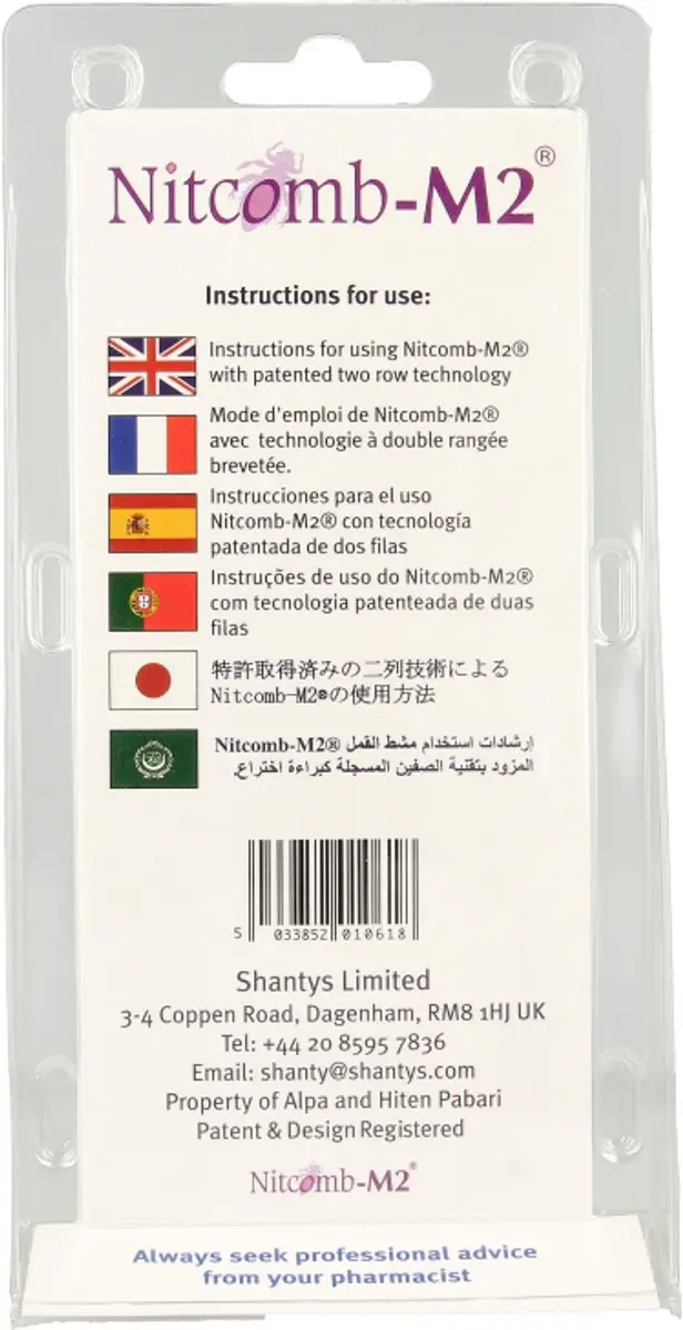 Ceres Pharma Nitcomb-M2 Luizenkam - Groen