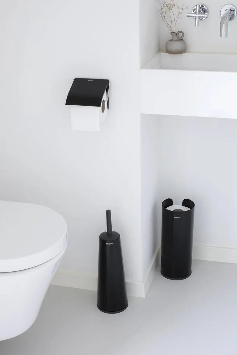 Brabantia ReNew WC Rolhouder 108600 - Matt Black - afbeelding 3 van 6