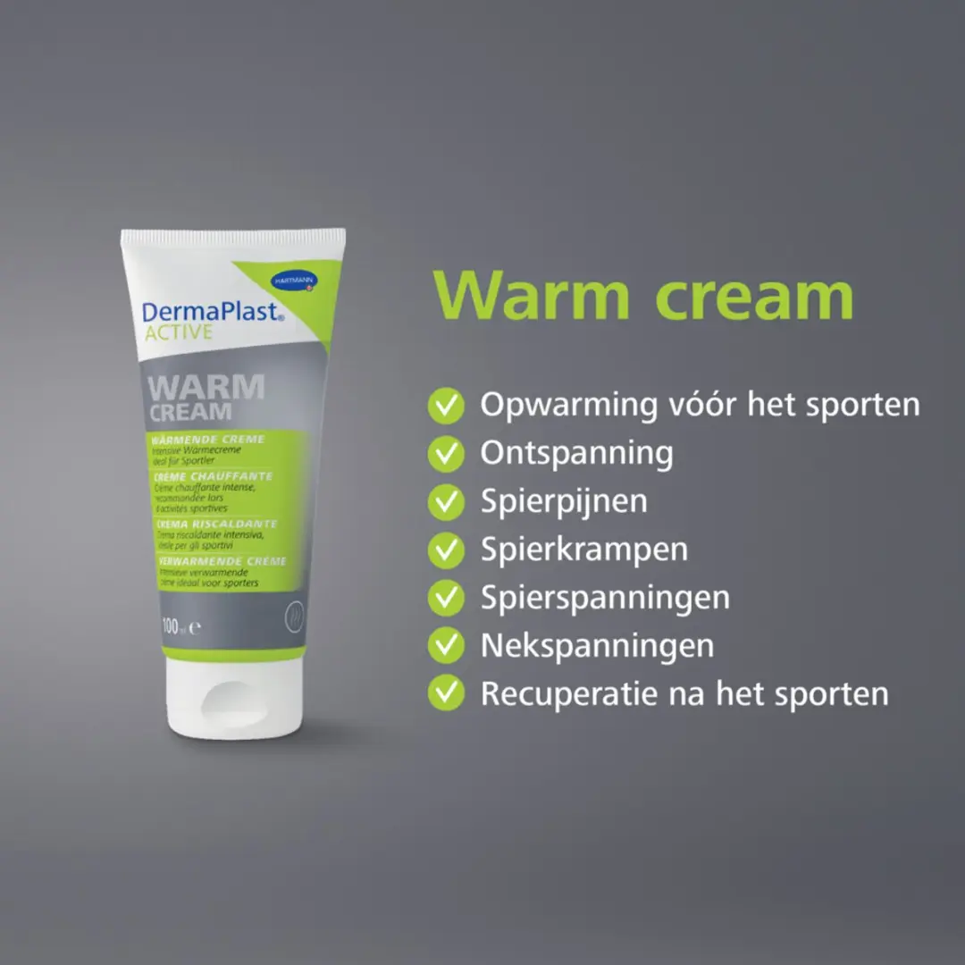 Hartmann Dp Active Verwarmingscrème 100ml - afbeelding 6 van 6