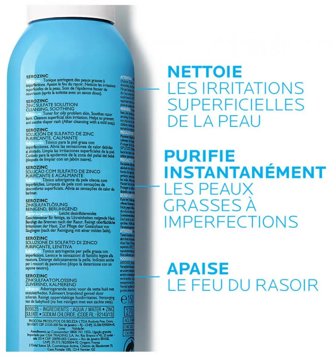 La Roche-Posay Serozinc Spray 150ml