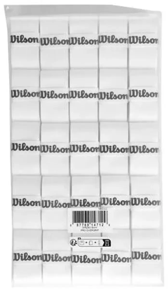 Wilson Overgrip Padel Pro wit 50 stuks
