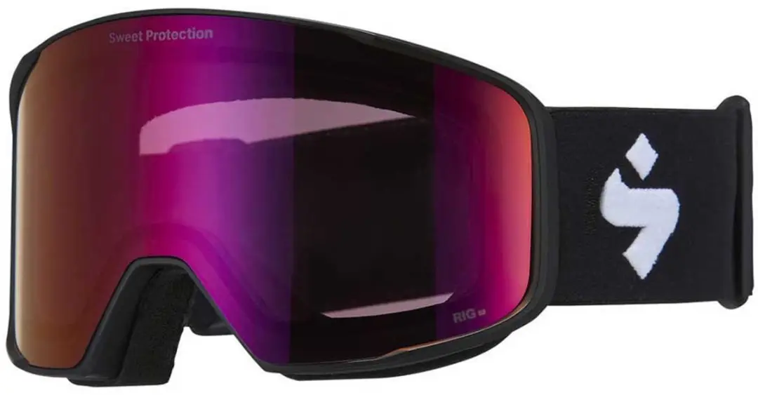 Sweet Protection Boondock Rig Reflect Skibril Zwart RIG Bixbite/CAT3 Man,Vrouw
