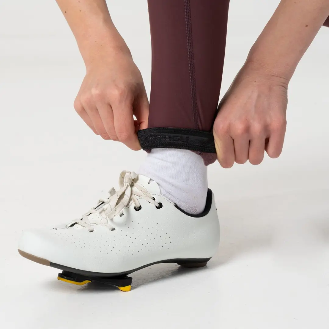 AGU Essential Bibtight Dames Winterbroek - L - Bruin - Met zeem - afbeelding 2 van 6