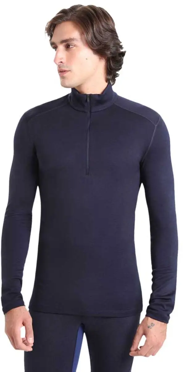 Icebreaker Merino 260 Tech Lange Mouwen Basislaag Blauw L Man