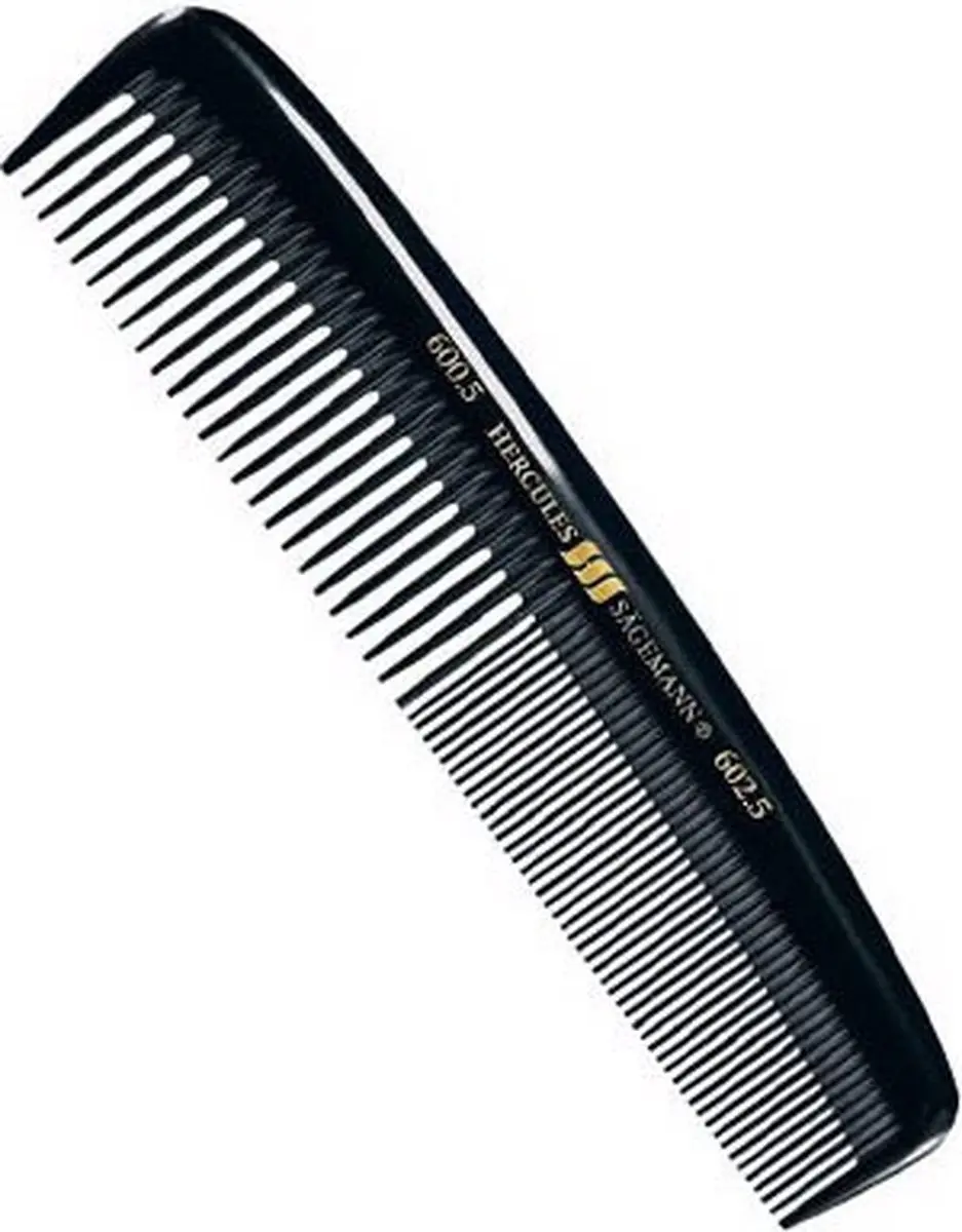 Hercules Dameskam 600-602 - 8 inch - Zwart