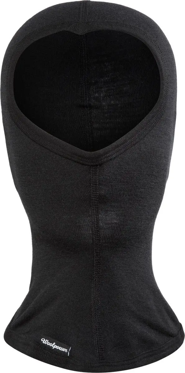 Balaclava Woolpower Unisex Balaclava Lite Black