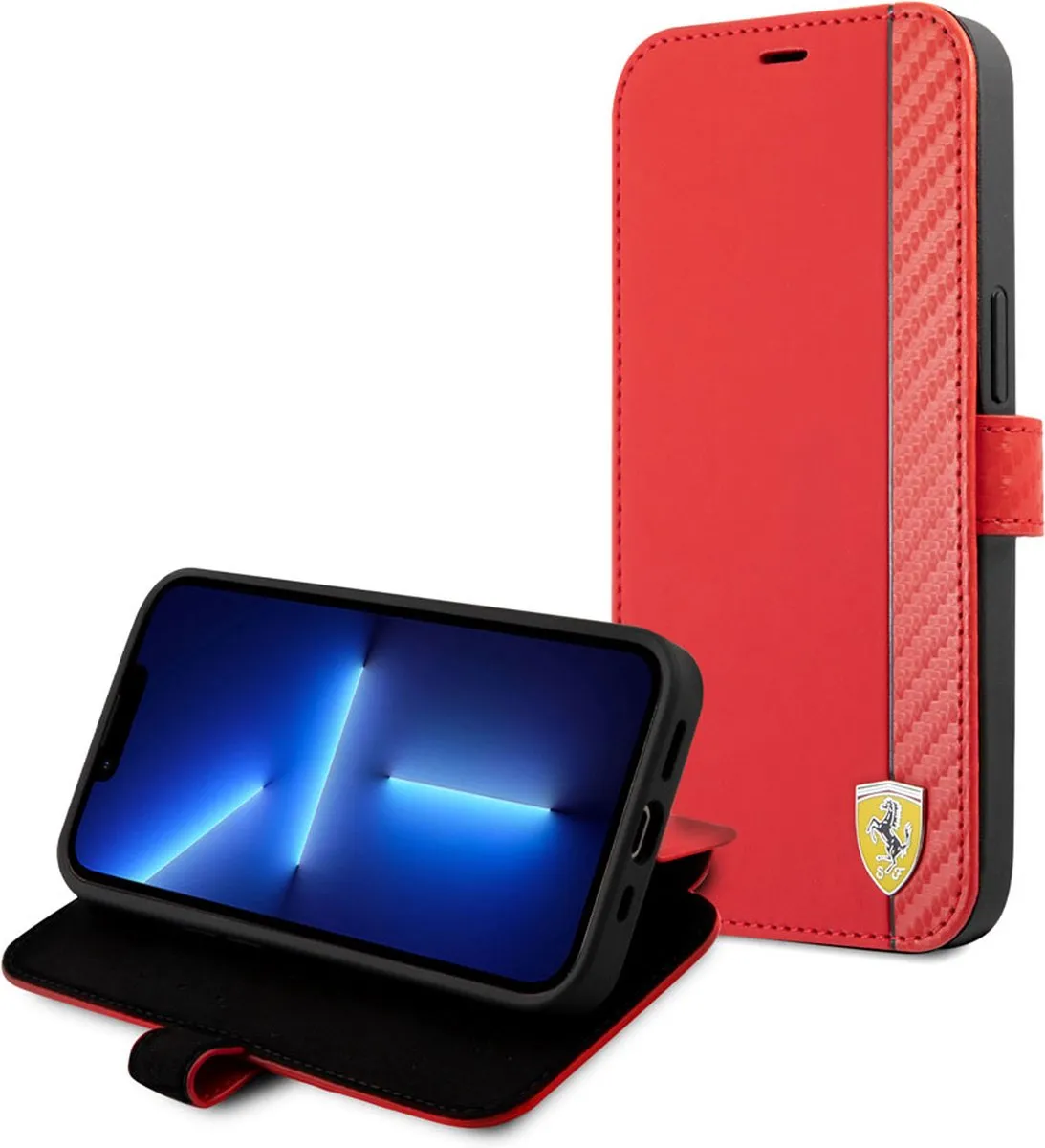 Ferrari iPhone 13 Mini Bookcase Hoesje