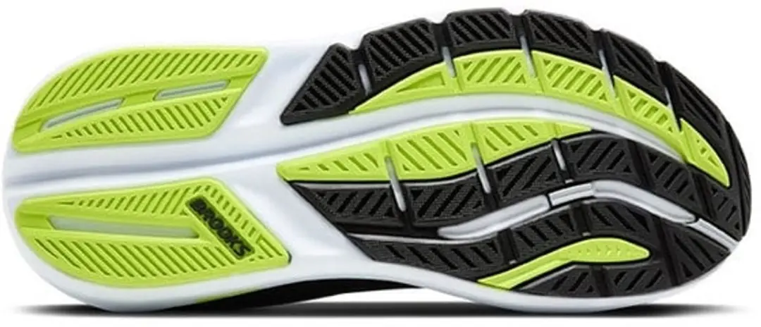 Brooks Ghost Max 3 Heren - 42.5 - Black/Navy/Acid Lime - afbeelding 3 van 3